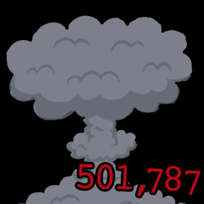 原爆による死没者数